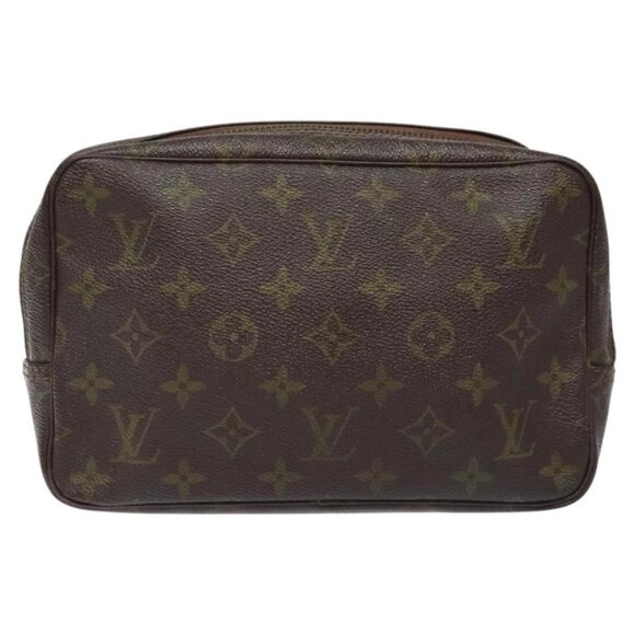LOUIS VUITTON Monogram Trousse Toilette 23 Clutch Bag Vintage - Picture 1 of 16